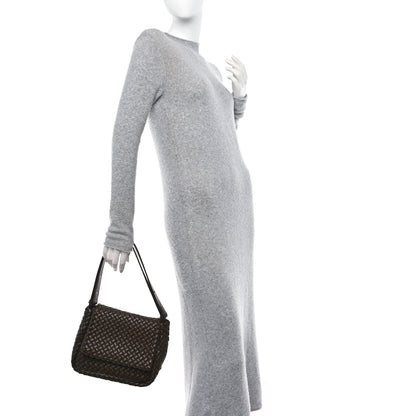 Bottega Veneta Nappa Intreccicio Padded Small Cobble Shoulder Bag Light Brown 2 of 10
