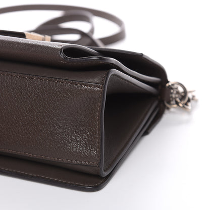 Givenchy Goatskin Small GV3 Shoulder Bag Heather Grey 8 of 9