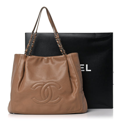 Chanel Caviar CC Tote Beige 14 of 14