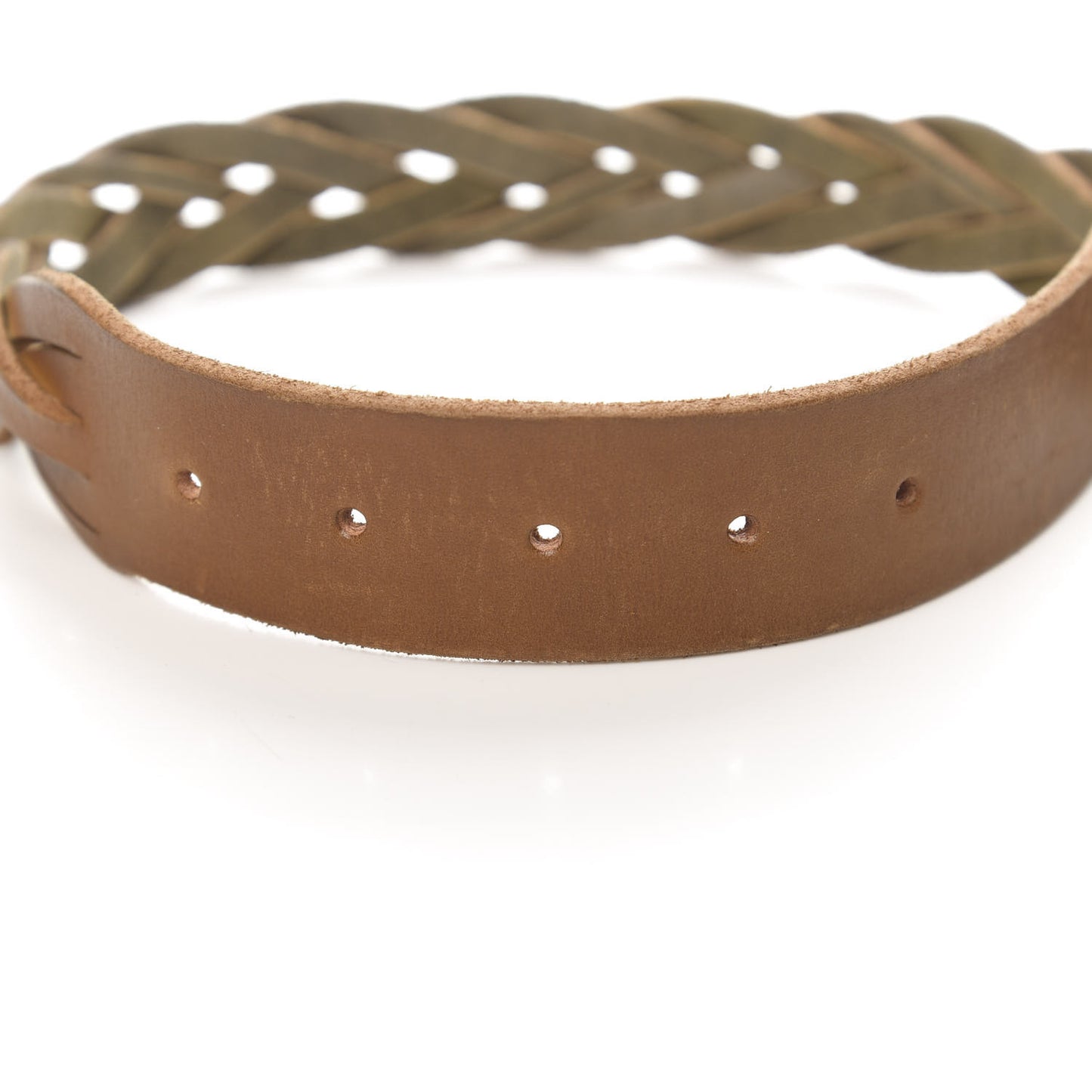 Calfskin Braided Dionysus Belt 100 40 Cuir