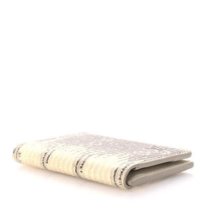 Louis Vuitton Lizard Pocket Organizer Argento 4 of 9