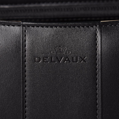 Delvaux Box Calfskin MM Brillant Satchel Black 6 of 9