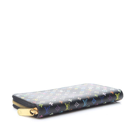 Louis Vuitton Monogram Multicolor Zippy Wallet Black Grenade 3 of 6