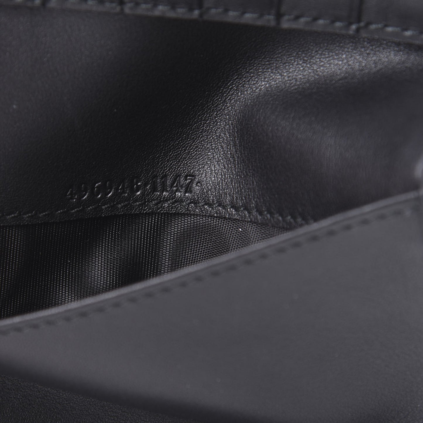 Microguccissima Passport Case Black