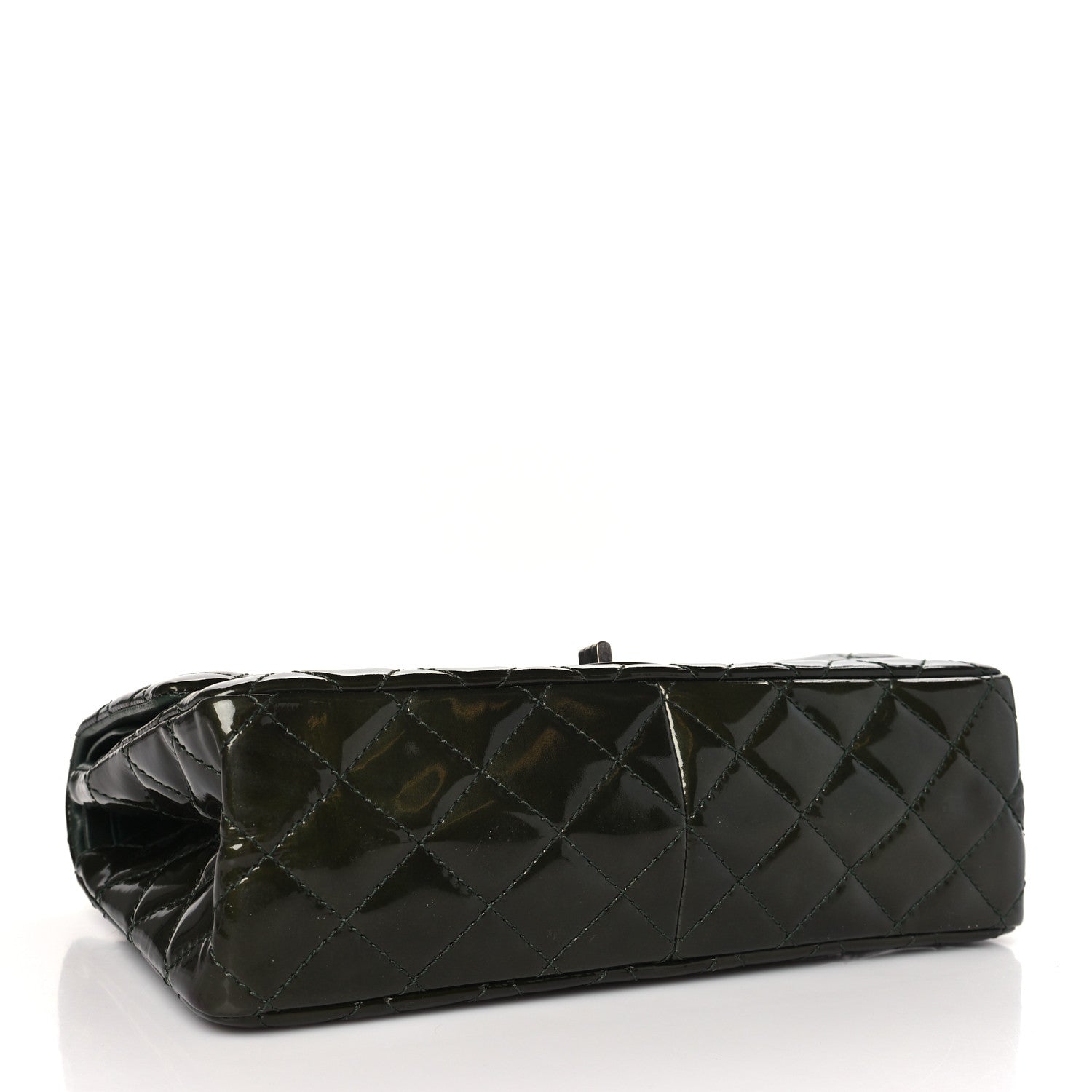 Chanel Patent Quilted 2.55 Reissue 226 Flap Green 4 of 12