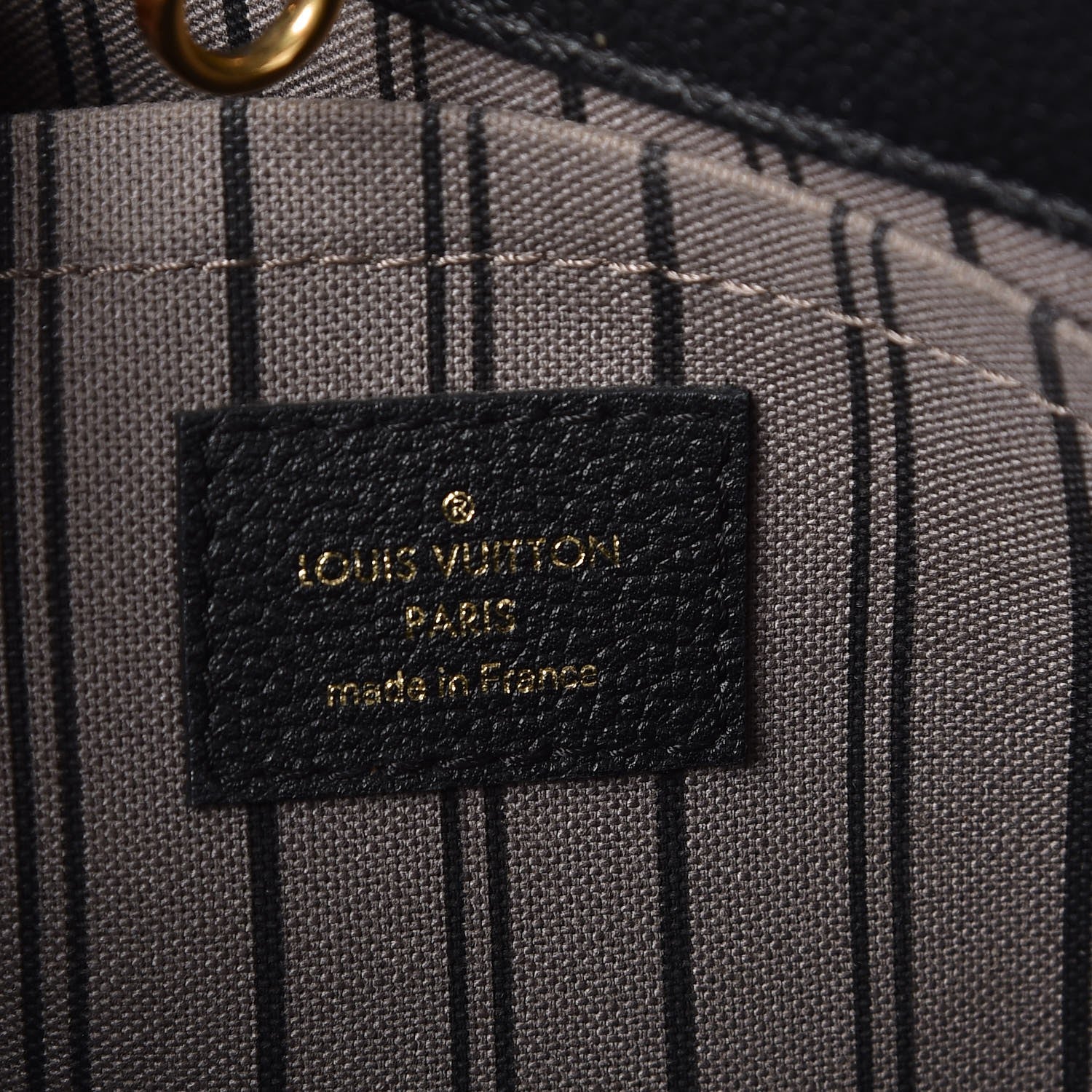 Louis Vuitton Empreinte Montaigne GM Black 6 of 8