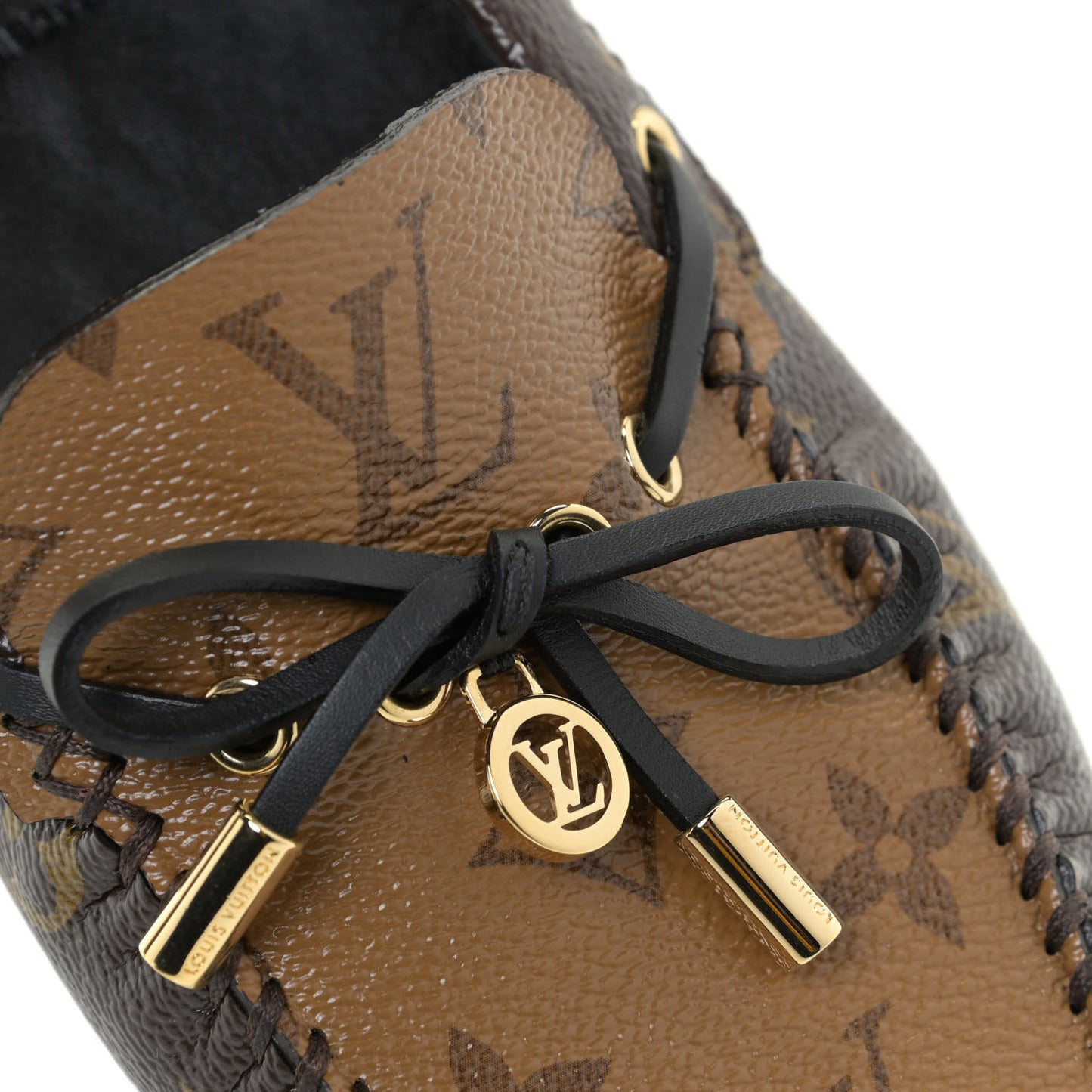 Patent Reverse Monogram Gloria Loafers 39