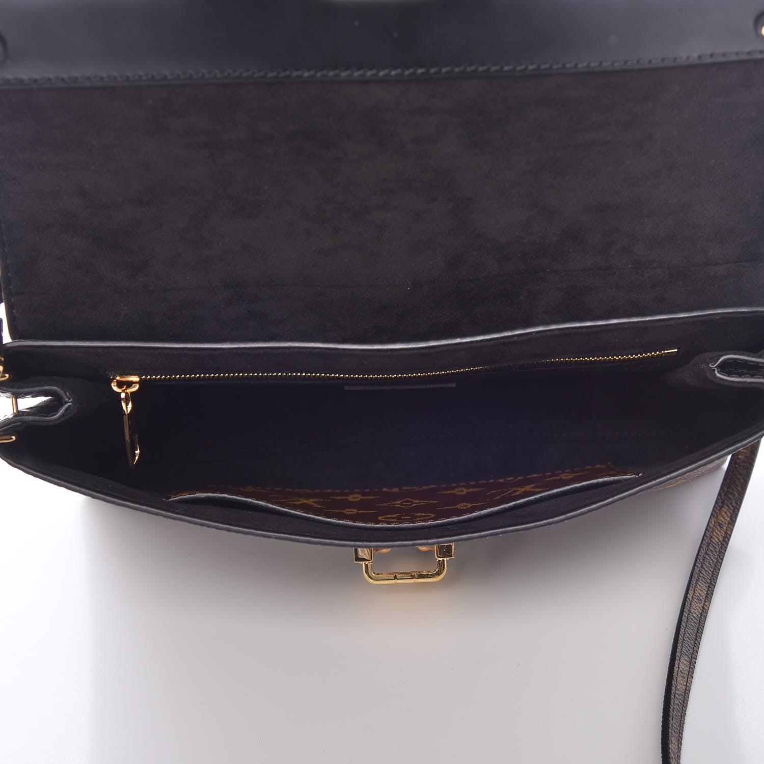 Louis Vuitton Monogram One Handle Flap Bag MM 5 of 8