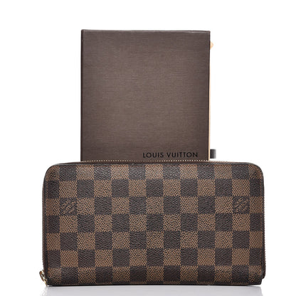 Louis Vuitton Damier Ebene Zippy Organizer Wallet 13 of 13