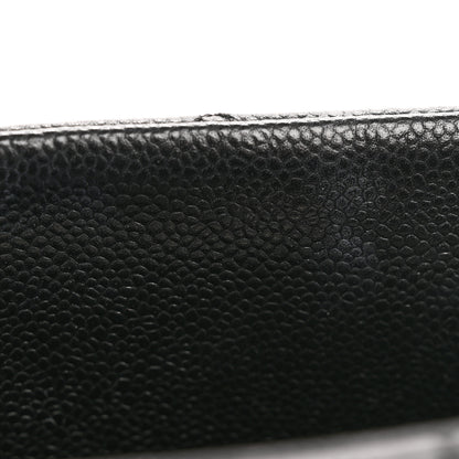 Chanel Caviar Quilted CC Timeless Soft Tote Black 11 of 12