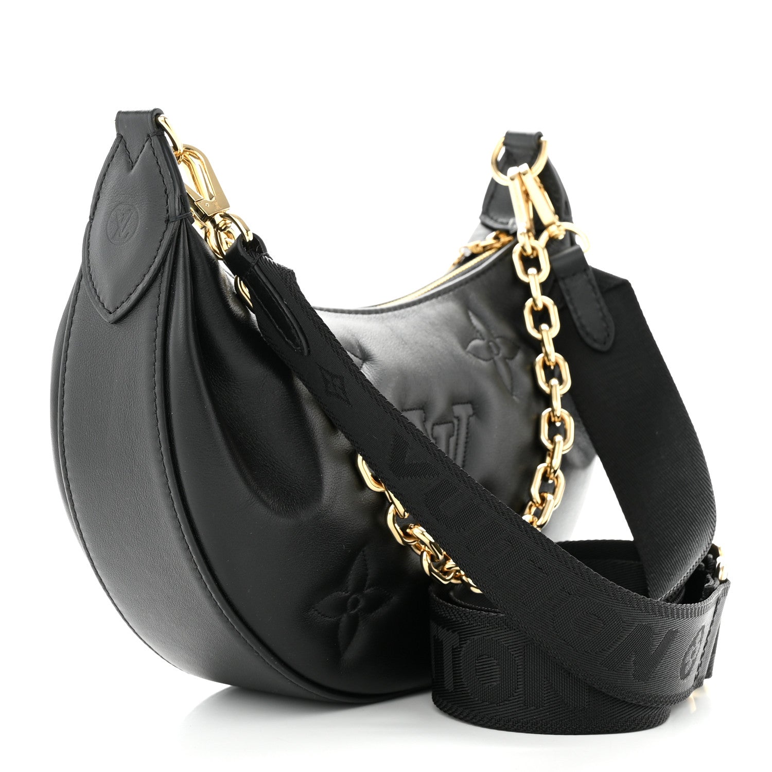 Louis Vuitton Calfskin Bubblegram Over The Moon Black 3 of 9