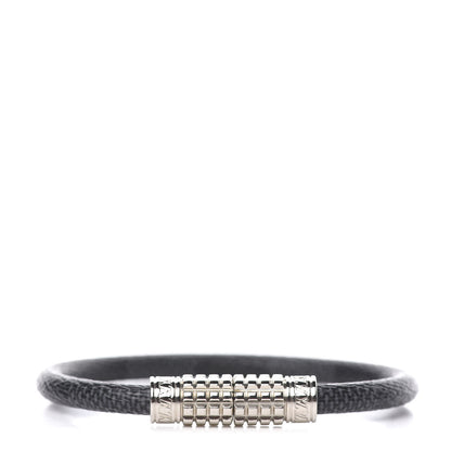 Louis Vuitton Damier Graphite Keep It Bracelet 19 1 of 4