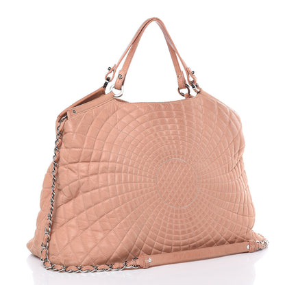 Chanel Iridescent Calfskin Large Sea Hit Tote Pink 3 of 22