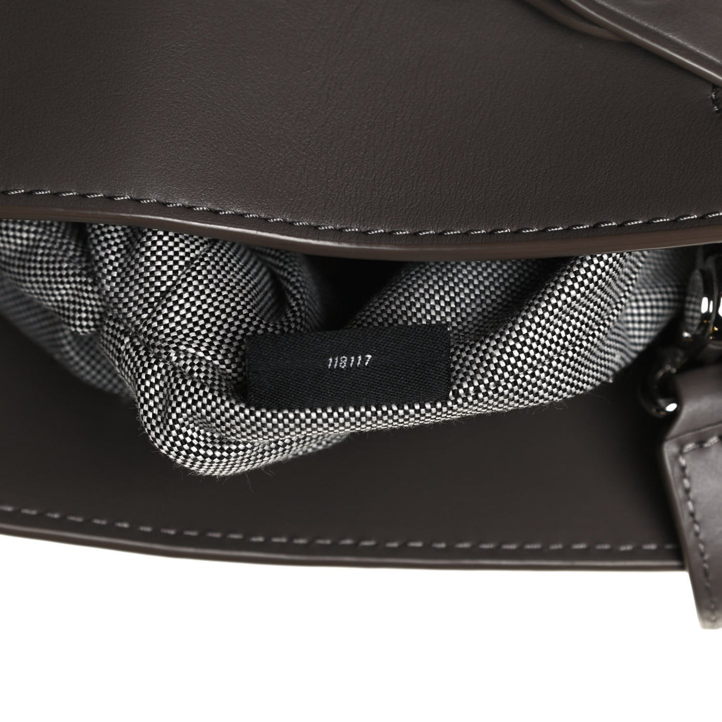 Smooth Calfskin Attica Chain Satchel Mink Grey