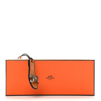 Hermes Lizard Butler Calfskin Hunter Oran Nano Bag Charm Ombre 5 of 5