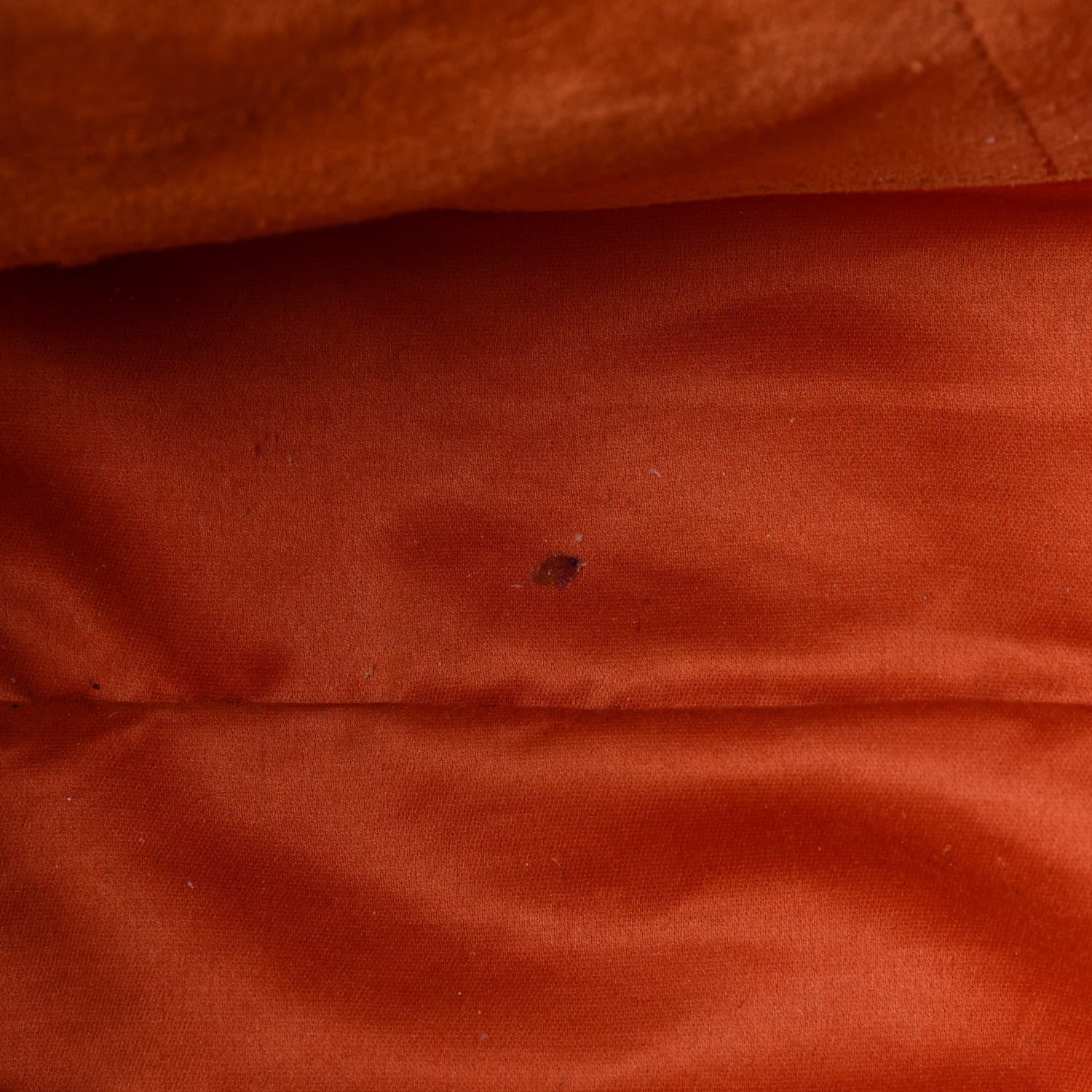 Miu Miu Goatskin Madras Zip Tote Orange 5 of 5