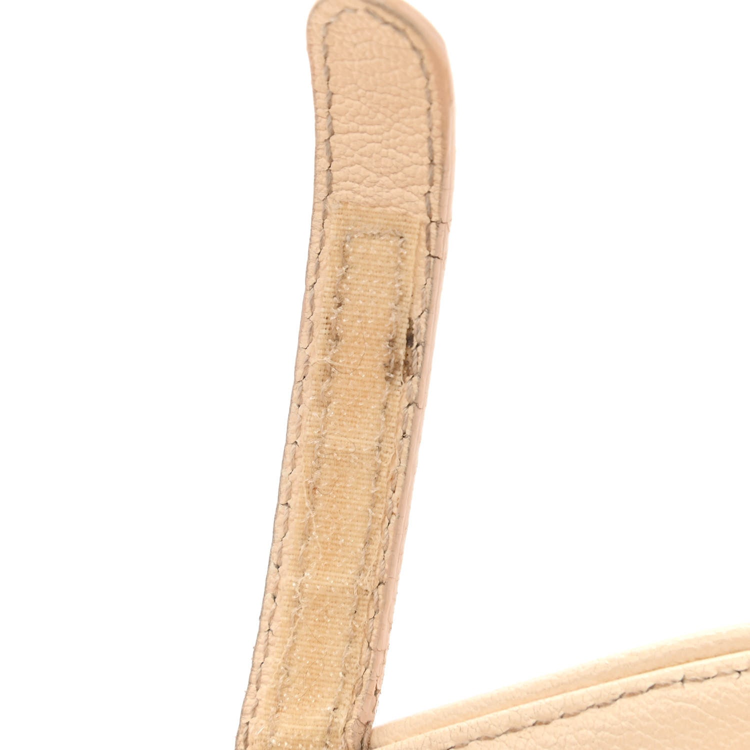 Christian Dior Grained Calfskin Saddle Bag Beige 14 of 17