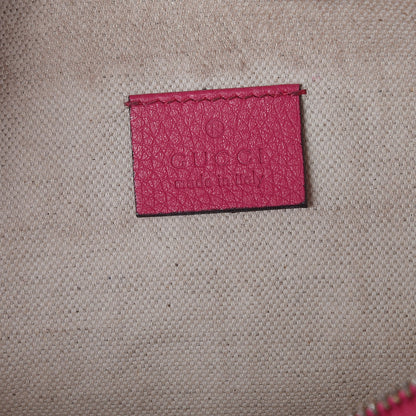 Gucci Grained Calfskin Logo Belt Bag Pink 6 of 14