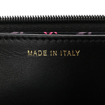 Chanel Caviar Quilted Studded CC Wallet on Chain WOC Black 7 of 11