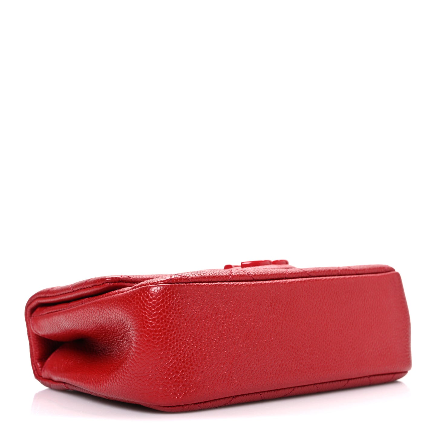 Caviar Quilted Mini Incognito Square Flap Red