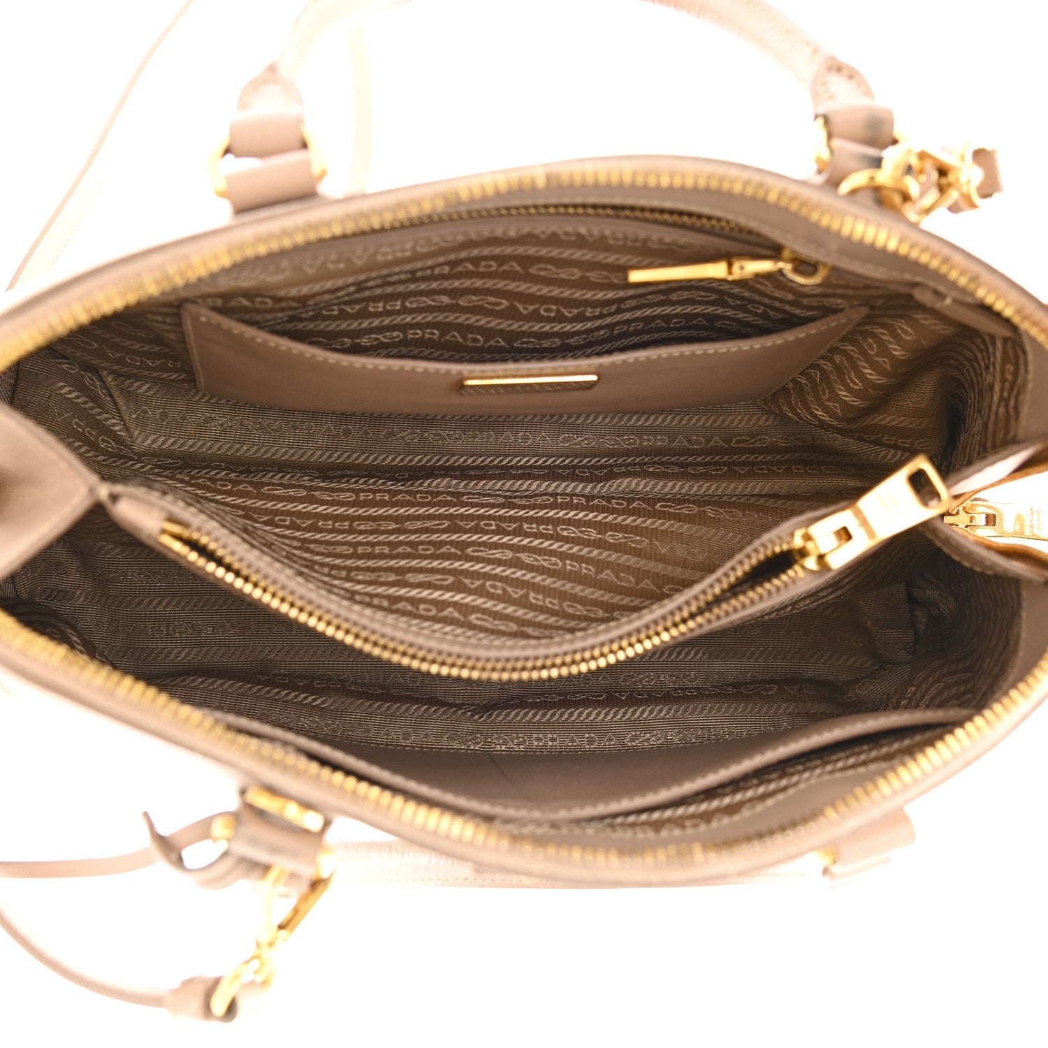 Prada Saffiano Lux Medium Promenade Tote Cammeo 5 of 16
