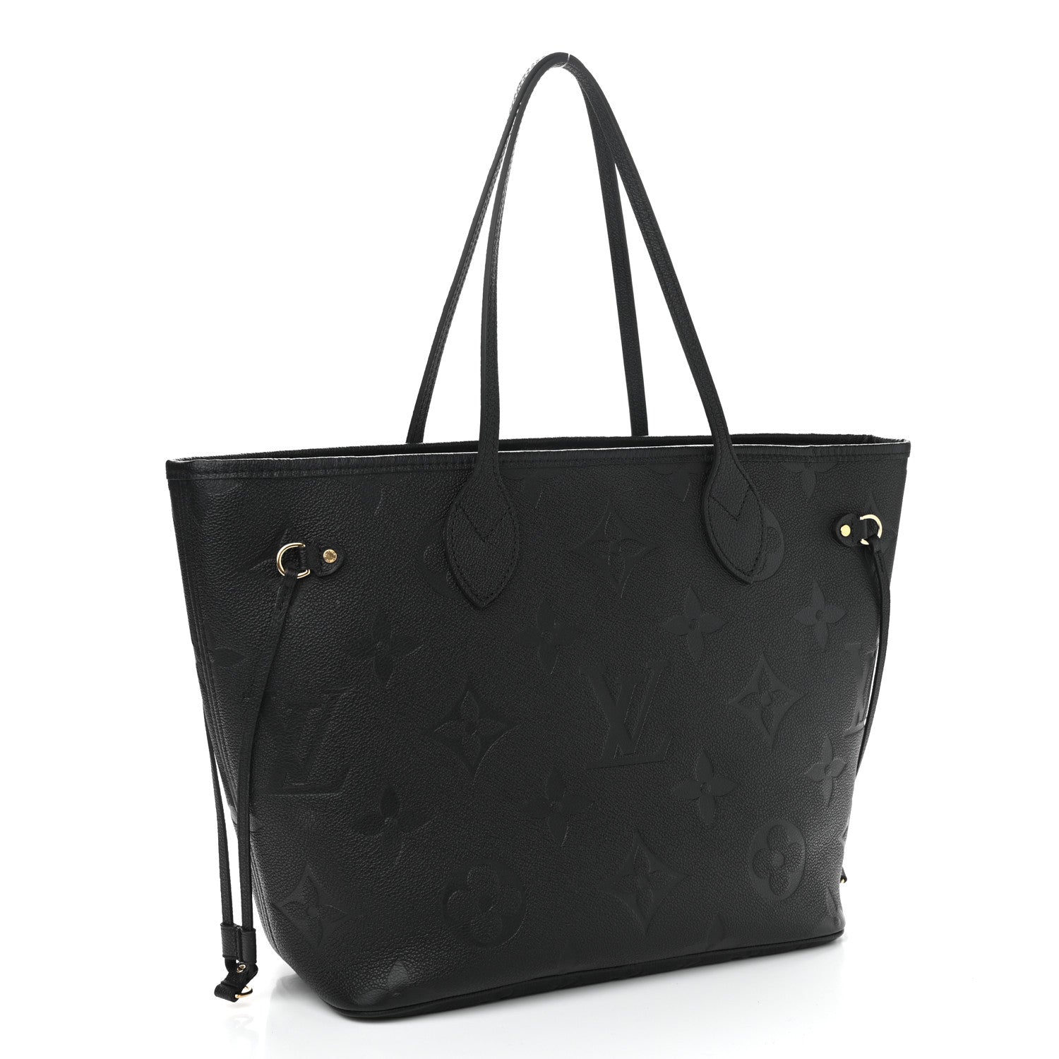 Louis Vuitton Empreinte Monogram Giant Neverfull MM Black 4 of 13