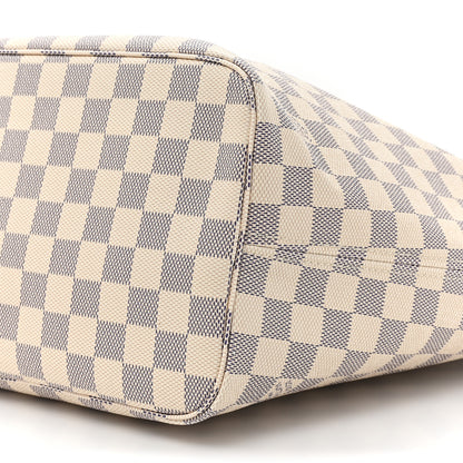 Louis Vuitton Damier Azur Braided Neverfull MM Orange 9 of 15