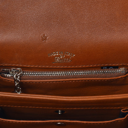 Gucci Calfskin Small 1973 Shoulder Flap Bag Brown 7 of 13
