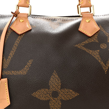 Louis Vuitton Reverse Monogram Giant Speedy Bandouliere 30 8 of 15