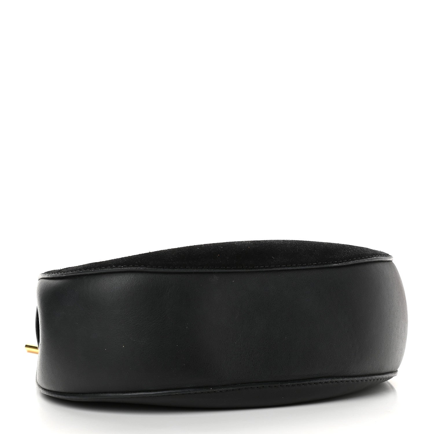 Chloe Suede Smooth Calfskin Drew Shoulder Bag Black 4 of 7