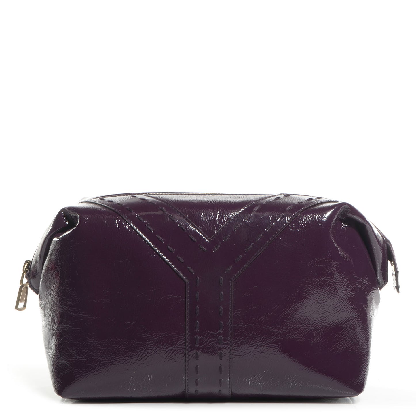 Patent Muse Cosmetic Case Purple