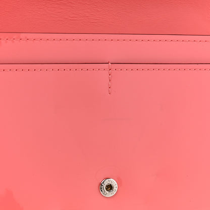 Louis Vuitton Patent Louise Wallet Rose Litchi 8 of 8