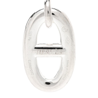 Hermes Sterling Silver Farandole Drop Earrings 4 of 5