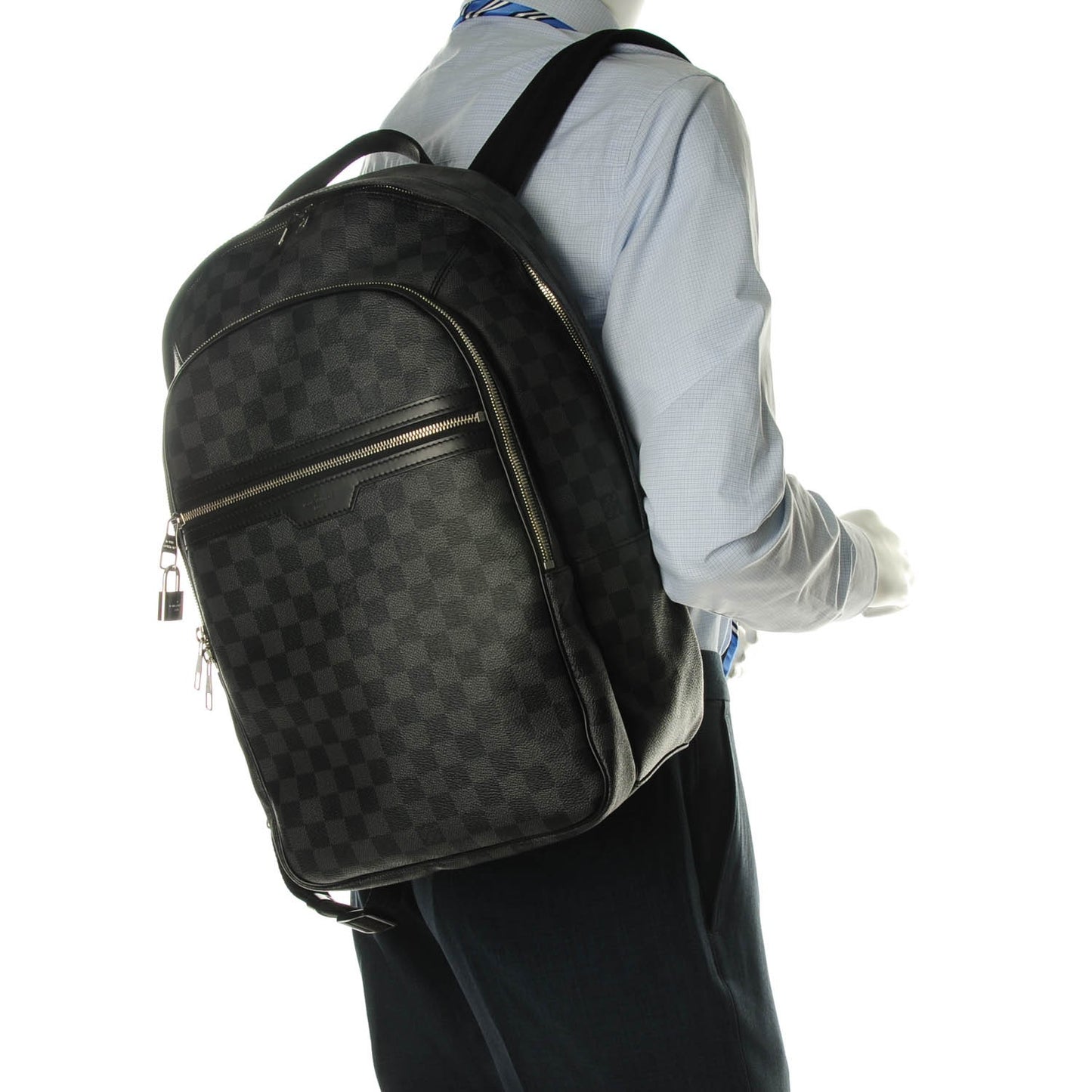Damier Graphite Michael Backpack