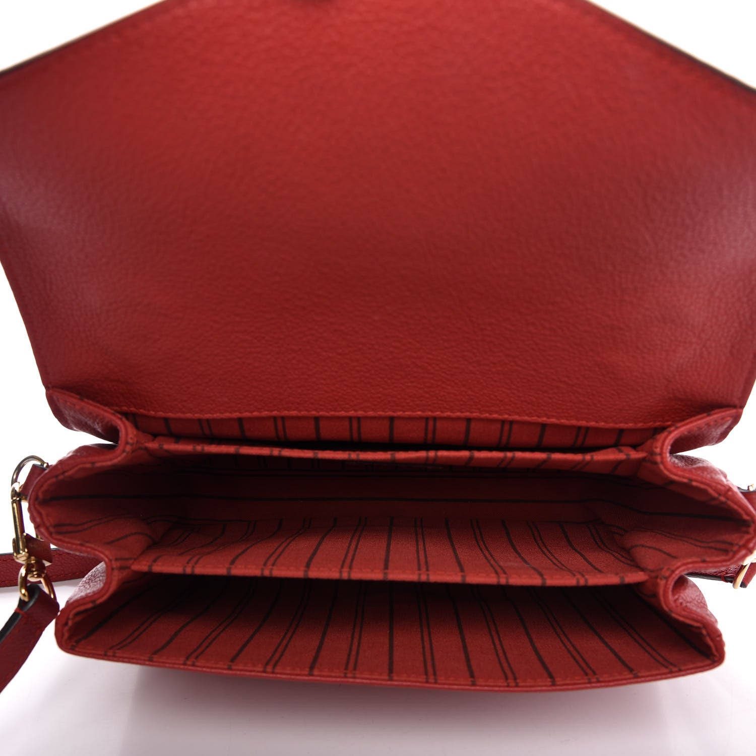 Louis Vuitton Empreinte Pochette Metis Scarlet 5 of 9