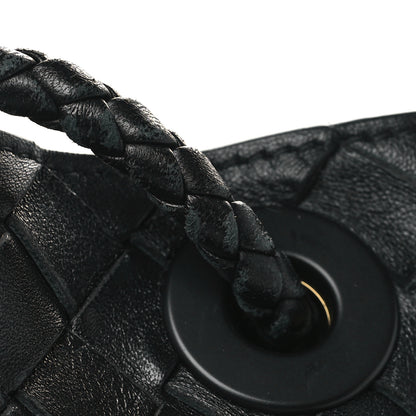 Bottega Veneta Nappa Intrecciato Small Andiamo Shoulder Bag Black 10 of 11