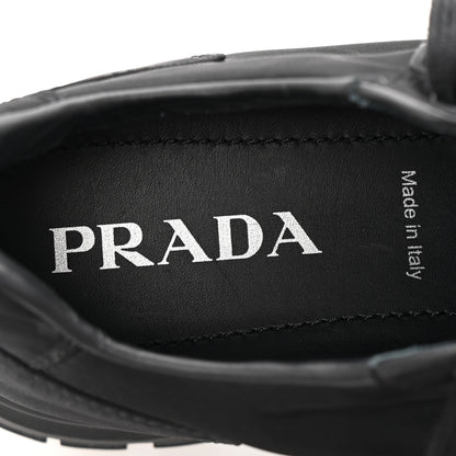 Prada Re-Nylon Gabardine Logo Sneakers 39.5 Black 7 of 7