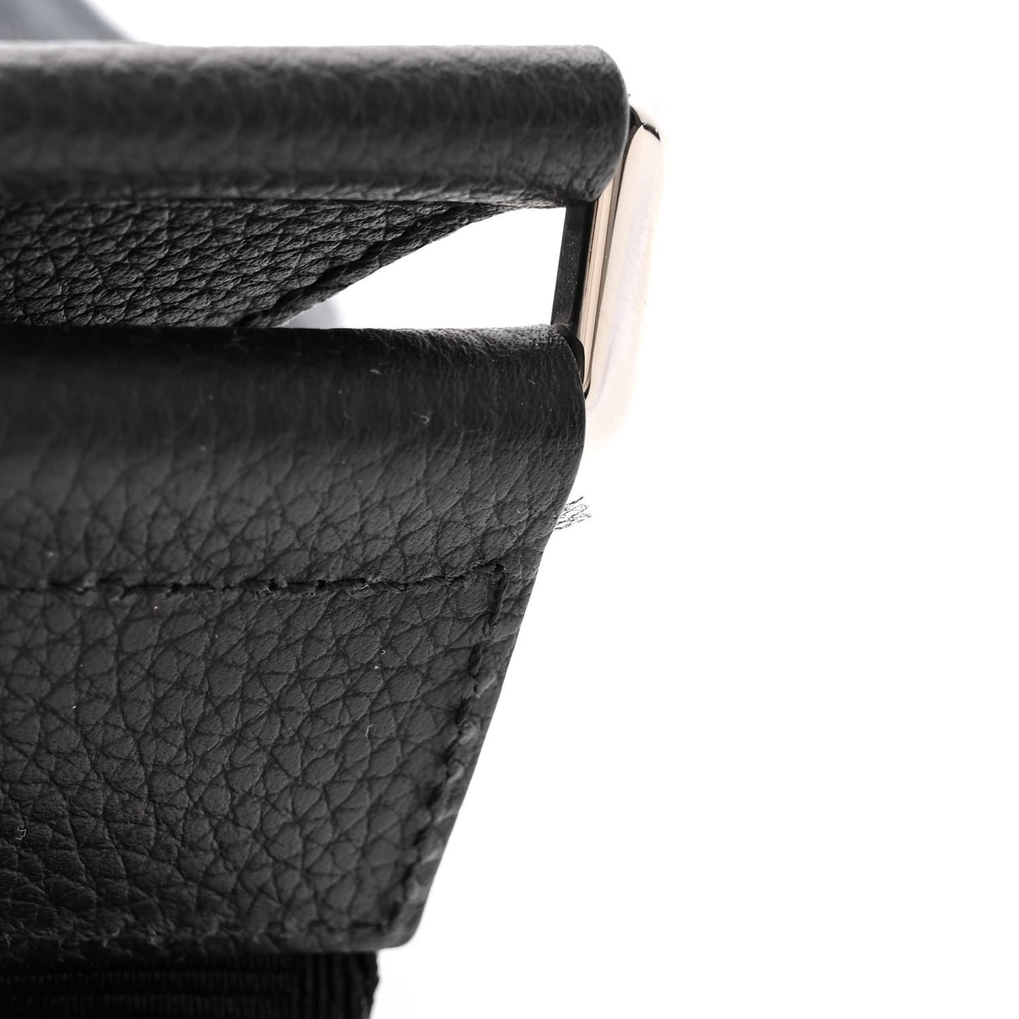 Oblique Mens Saddle Bag Black Blue