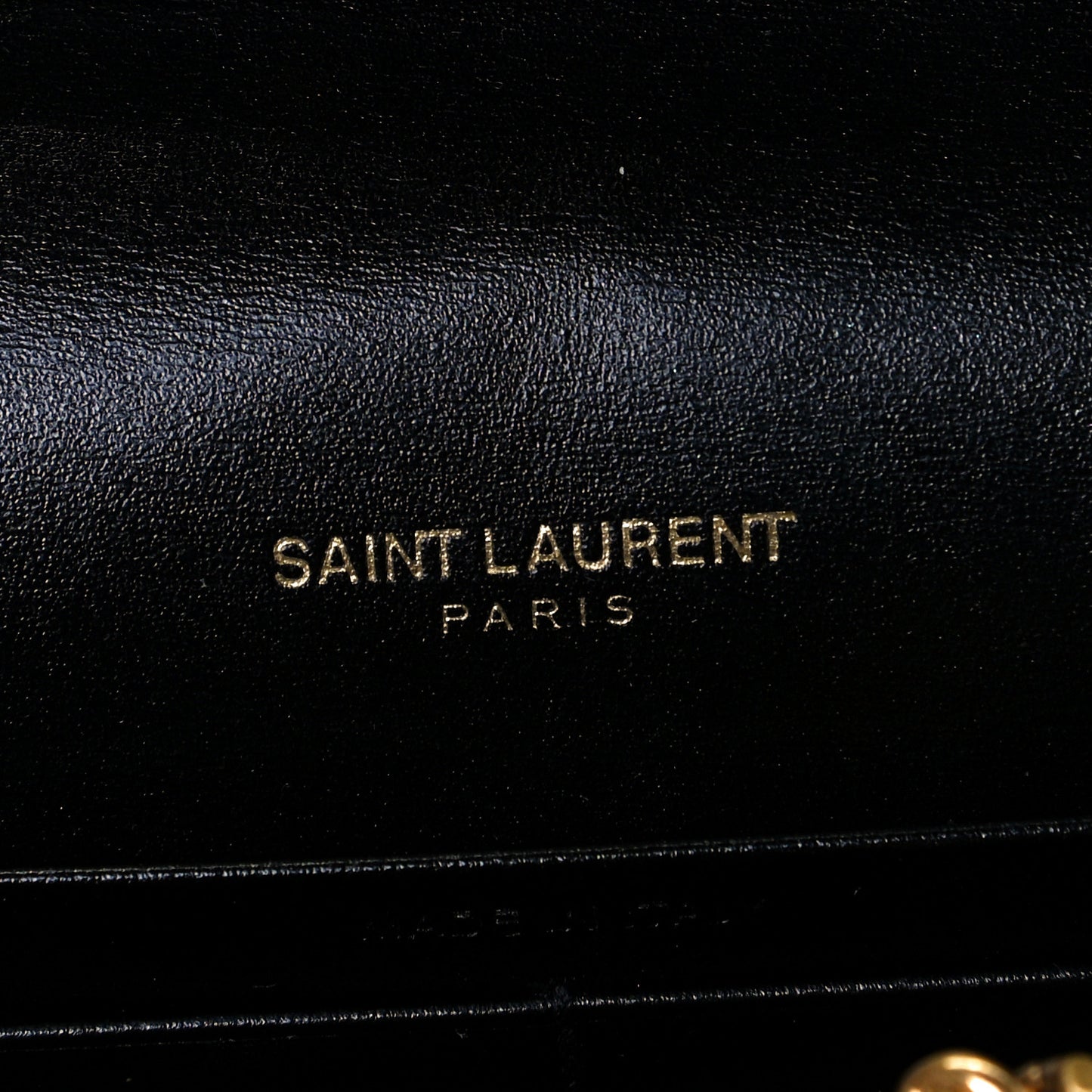 Smooth Calfskin Monogram Sulpice Chain Wallet Black