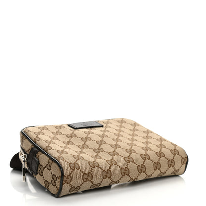 Gucci Monogram Belt Bag Dark Brown 4 of 10