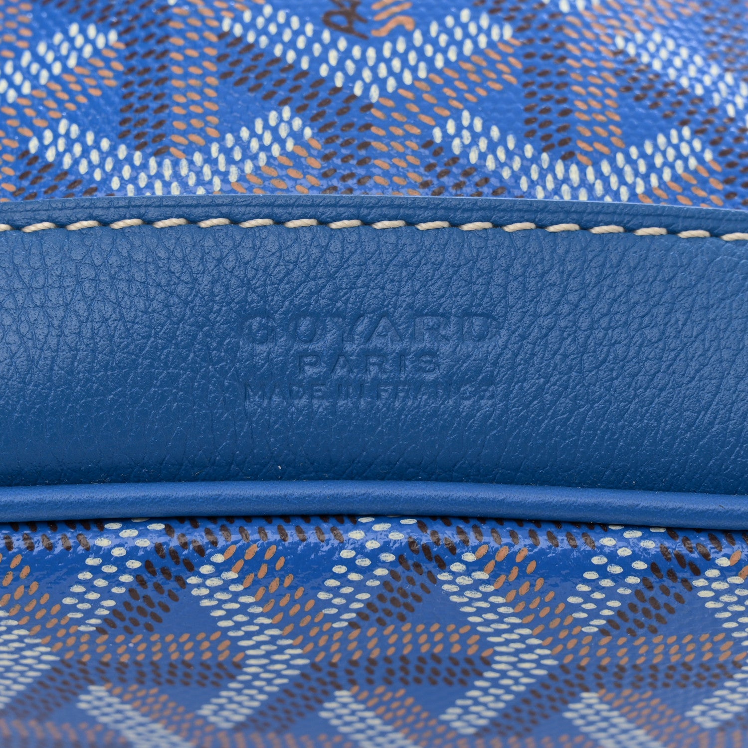 Goyard Goyardine Petit Flot Bucket Bag PM Sky Morning 6 of 9