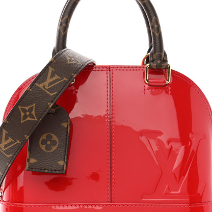 Louis Vuitton Patent Monogram Alma BB Scarlet 7 of 11