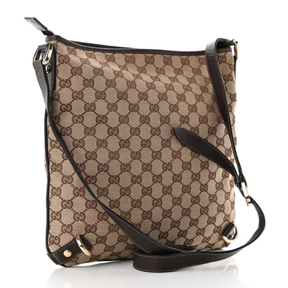 Gucci Monogram Abbey Messenger Bag Dark Brown 3 of 10