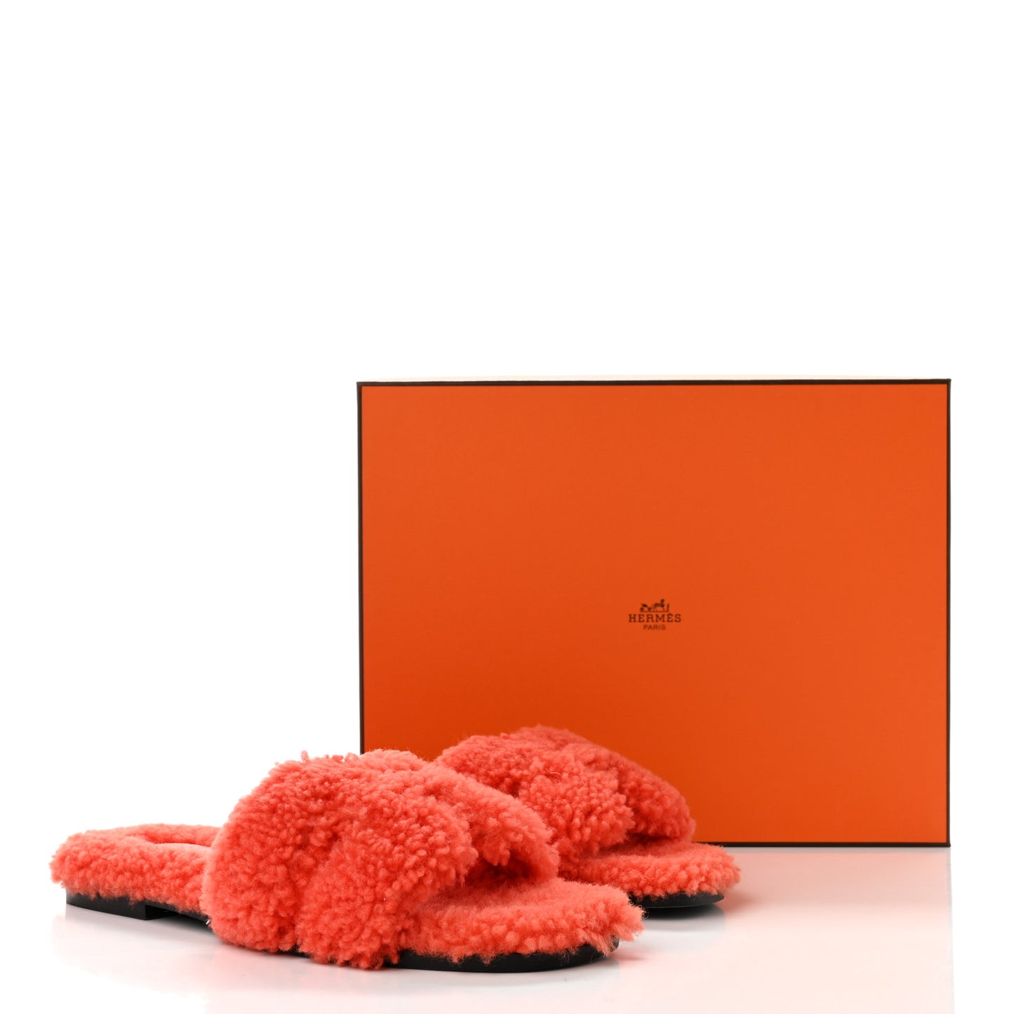 Woolskin Oran Sandals 38.5 Orange