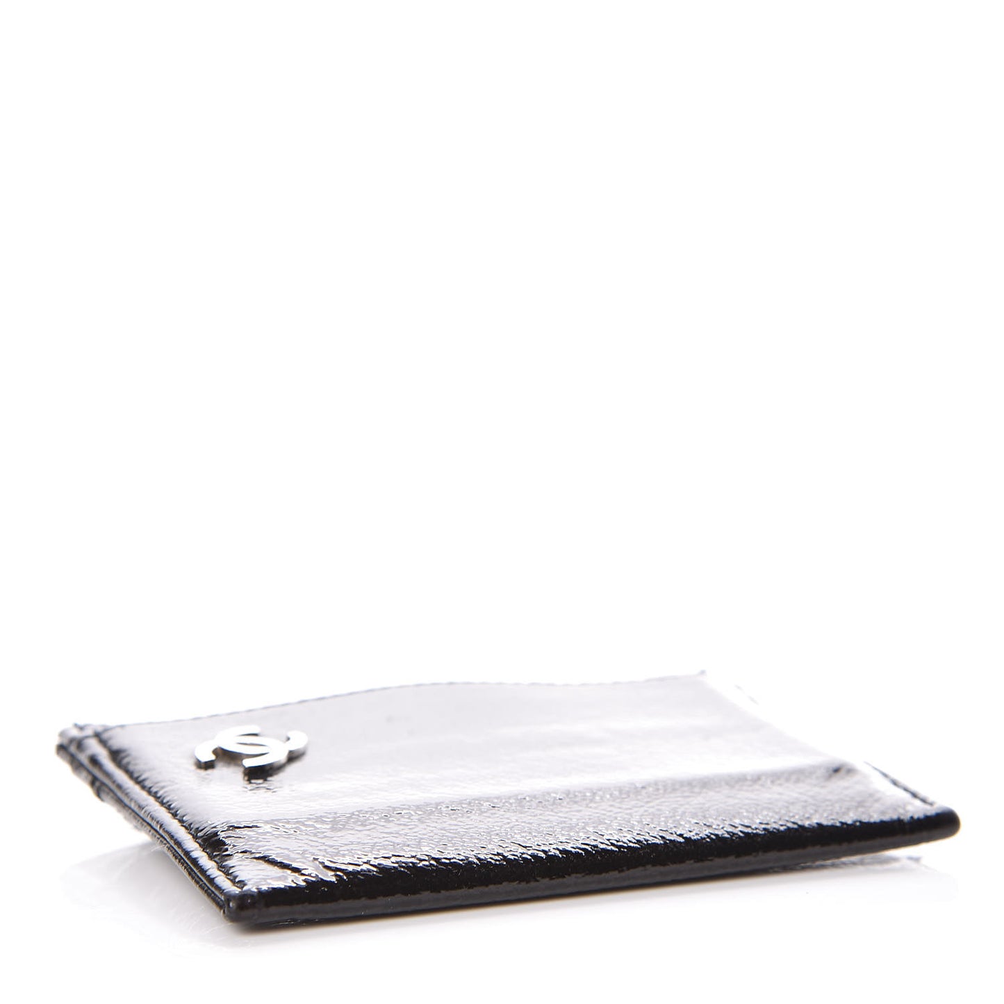 Patent Card Holder Case Black