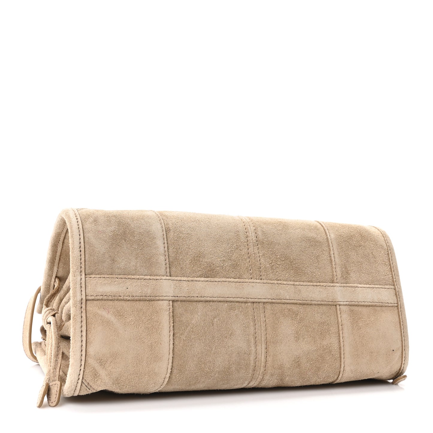 Scamosciato Triangle Small Bonnie Shoulder Bag Deserto