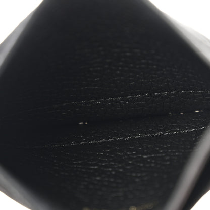 Louis Vuitton Empreinte Monogram LV Charms Card Holder Black 5 of 7