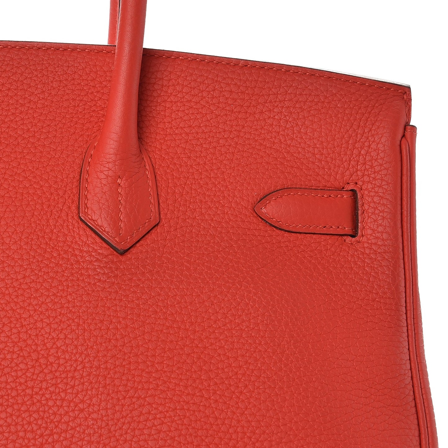 Togo Birkin 35 Rouge Tomate