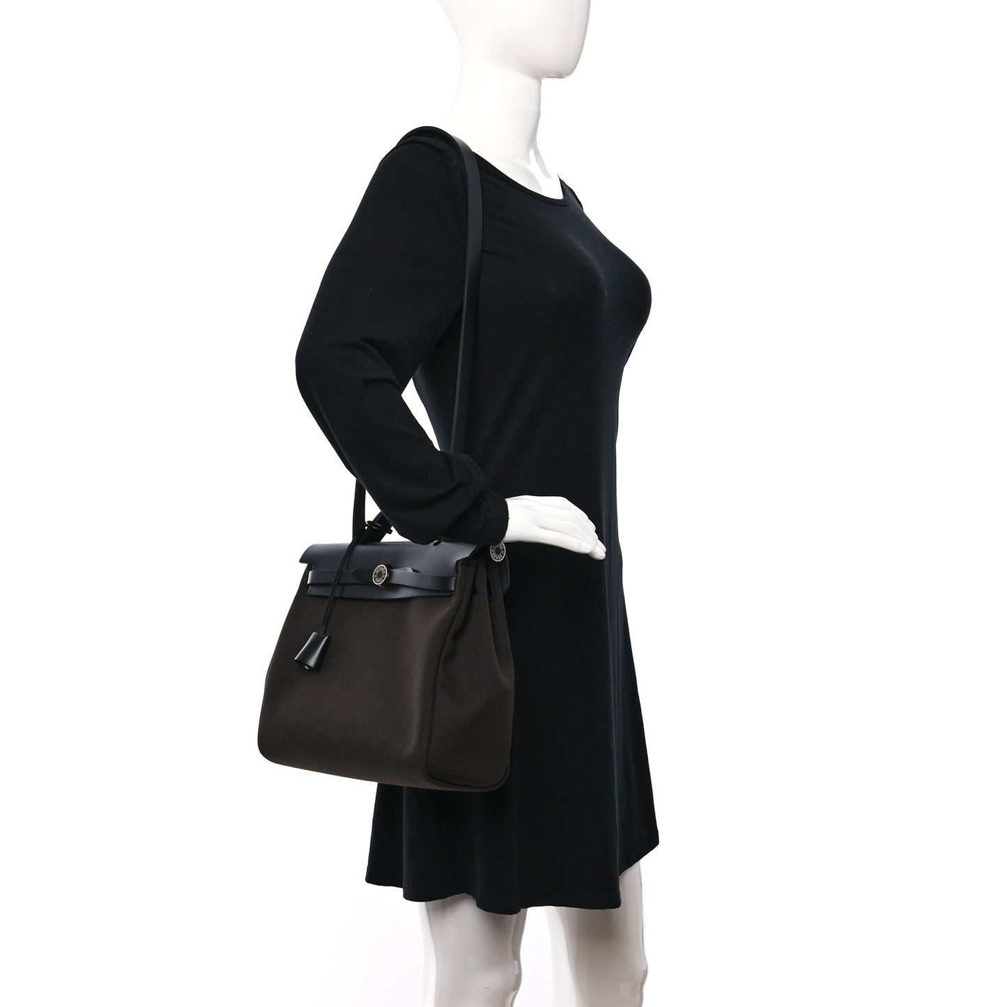 Military Toile Vache Hunter Herbag Zip Retourne 31 PM Black Ebene