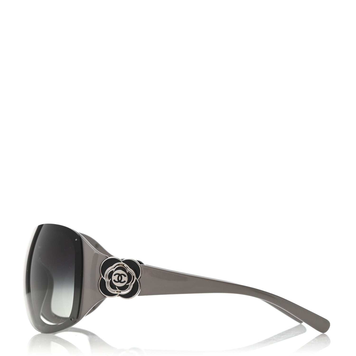 Chanel Camellia CC Sunglasses 6032 Grey 3 of 6